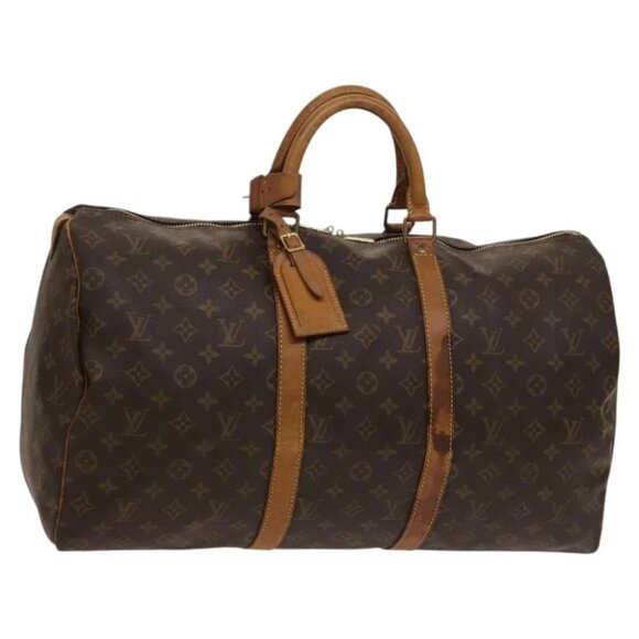 LOUIS VUITTON Monogram Keepall 50 Boston Bag - Picture 1 of 16